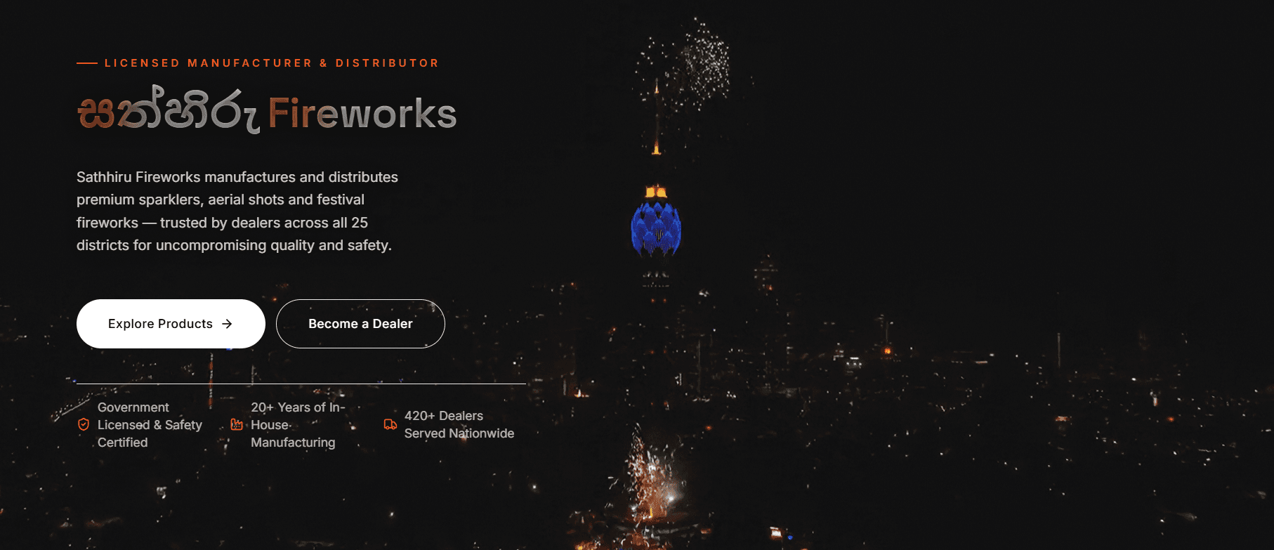 Sath Hiru Fireworks